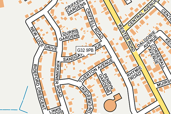 G32 9PB map - OS OpenMap – Local (Ordnance Survey) G32 9PB map - OS OpenMap – Local (Ordnance Survey)