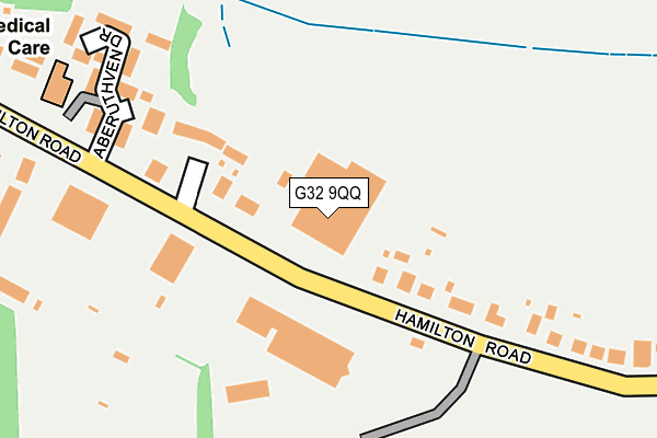 G32 9QQ map - OS OpenMap – Local (Ordnance Survey) G32 9QQ map - OS OpenMap – Local (Ordnance Survey)