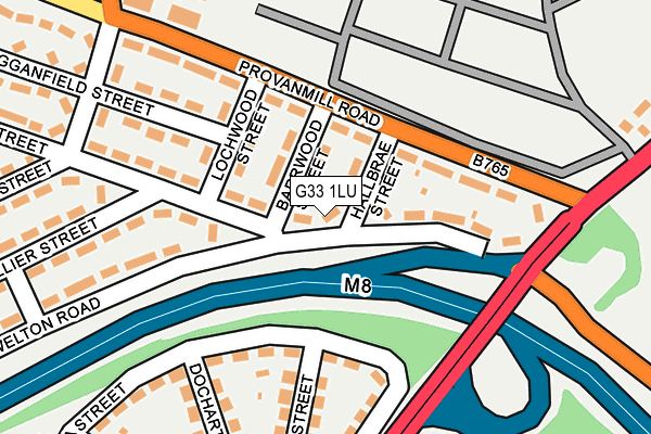 G33 1LU map - OS OpenMap – Local (Ordnance Survey) G33 1LU map - OS OpenMap – Local (Ordnance Survey)