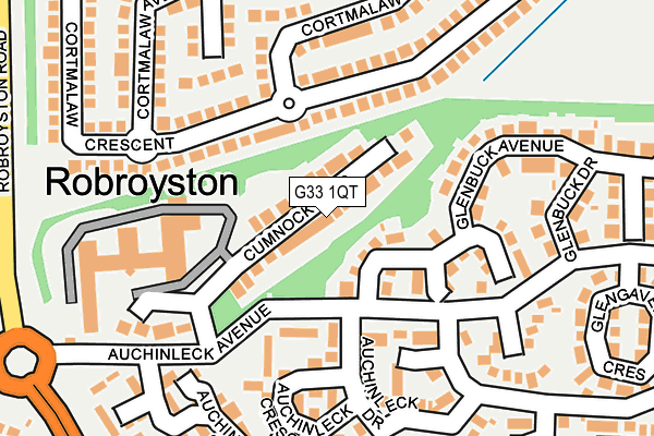 G33 1QT map - OS OpenMap – Local (Ordnance Survey) G33 1QT map - OS OpenMap – Local (Ordnance Survey)