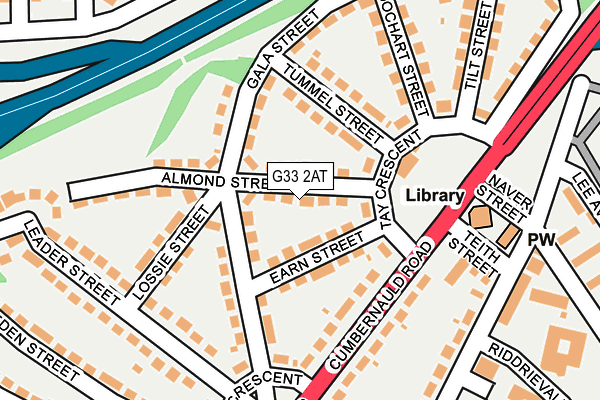G33 2AT map - OS OpenMap – Local (Ordnance Survey) G33 2AT map - OS OpenMap – Local (Ordnance Survey)