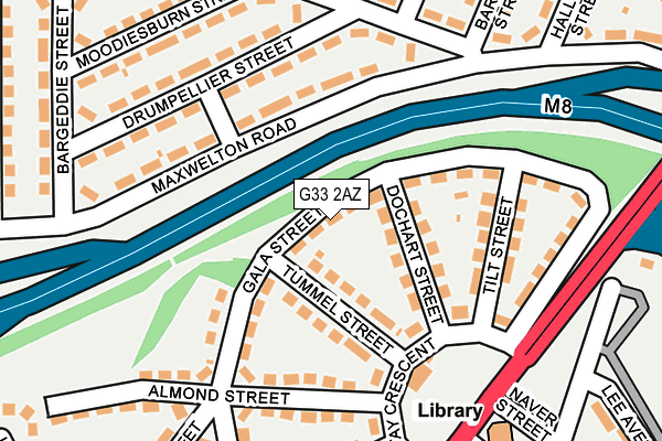 G33 2AZ map - OS OpenMap – Local (Ordnance Survey) G33 2AZ map - OS OpenMap – Local (Ordnance Survey)
