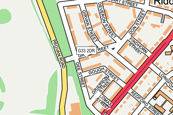 G33 2DR map - OS OpenMap – Local (Ordnance Survey) G33 2DR map - OS OpenMap – Local (Ordnance Survey)