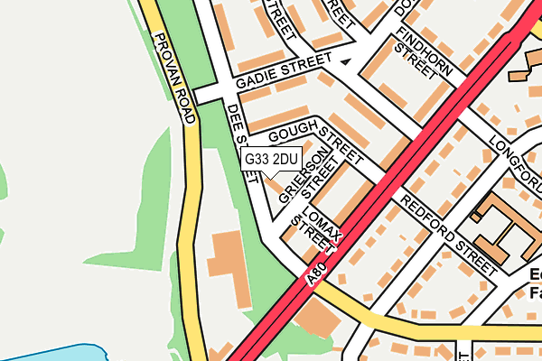 G33 2DU map - OS OpenMap – Local (Ordnance Survey) G33 2DU map - OS OpenMap – Local (Ordnance Survey)