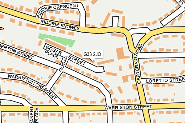 G33 2JQ map - OS OpenMap – Local (Ordnance Survey) G33 2JQ map - OS OpenMap – Local (Ordnance Survey)