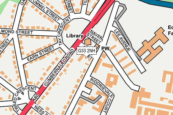 G33 2NH map - OS OpenMap – Local (Ordnance Survey) G33 2NH map - OS OpenMap – Local (Ordnance Survey)