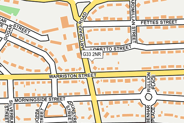 G33 2NR map - OS OpenMap – Local (Ordnance Survey) G33 2NR map - OS OpenMap – Local (Ordnance Survey)