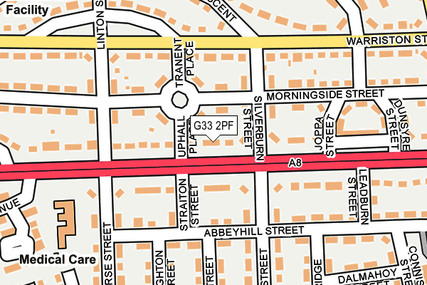 G33 2PF map - OS OpenMap – Local (Ordnance Survey) G33 2PF map - OS OpenMap – Local (Ordnance Survey)