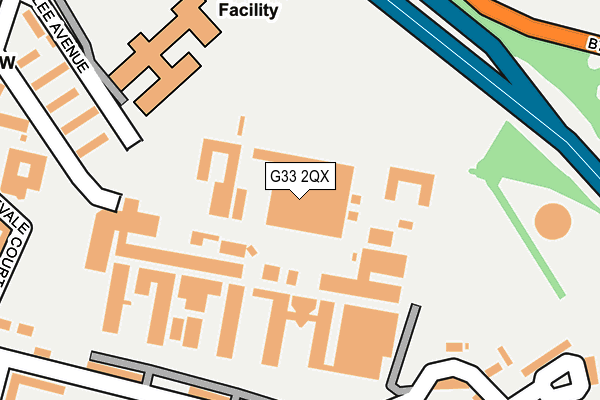 G33 2QX map - OS OpenMap – Local (Ordnance Survey) G33 2QX map - OS OpenMap – Local (Ordnance Survey)