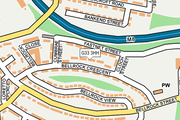 G33 3HH map - OS OpenMap – Local (Ordnance Survey) G33 3HH map - OS OpenMap – Local (Ordnance Survey)