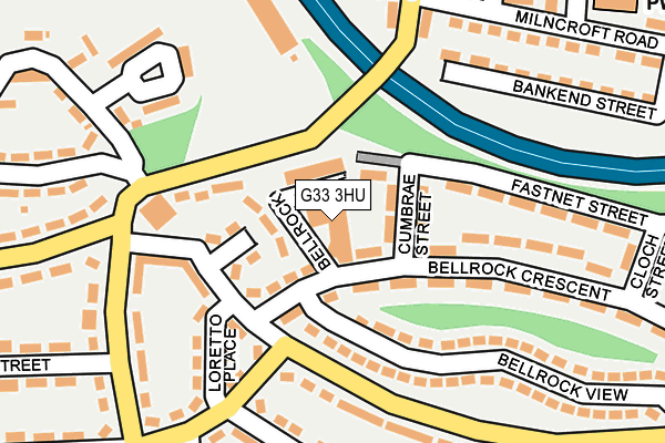 G33 3HU map - OS OpenMap – Local (Ordnance Survey) G33 3HU map - OS OpenMap – Local (Ordnance Survey)