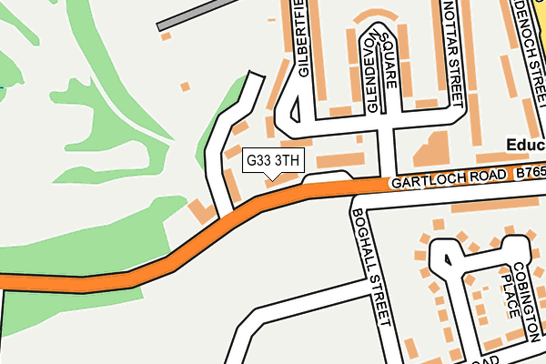 G33 3TH map - OS OpenMap – Local (Ordnance Survey) G33 3TH map - OS OpenMap – Local (Ordnance Survey)