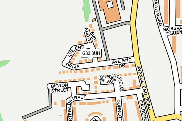 G33 3UH map - OS OpenMap – Local (Ordnance Survey) G33 3UH map - OS OpenMap – Local (Ordnance Survey)