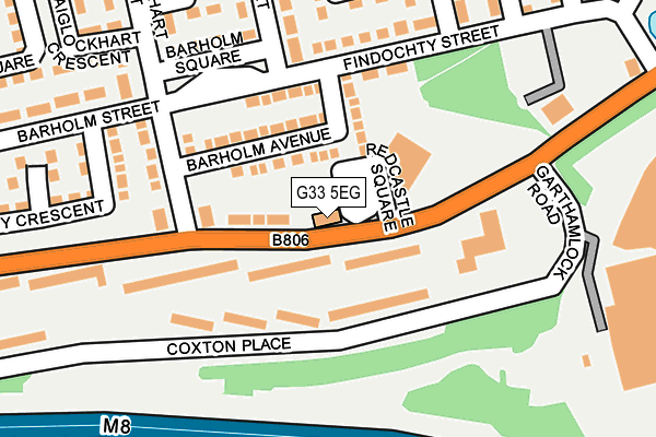 G33 5EG map - OS OpenMap – Local (Ordnance Survey) G33 5EG map - OS OpenMap – Local (Ordnance Survey)