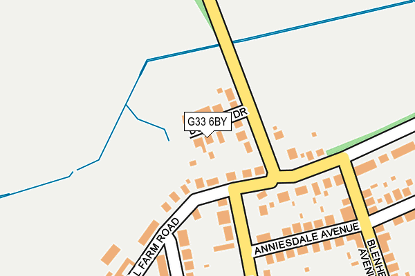 G33 6BY map - OS OpenMap – Local (Ordnance Survey) G33 6BY map - OS OpenMap – Local (Ordnance Survey)