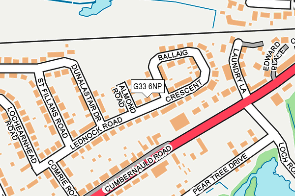 G33 6NP map - OS OpenMap – Local (Ordnance Survey) G33 6NP map - OS OpenMap – Local (Ordnance Survey)