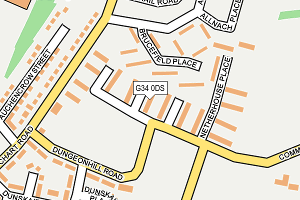 G34 0DS map - OS OpenMap – Local (Ordnance Survey) G34 0DS map - OS OpenMap – Local (Ordnance Survey)