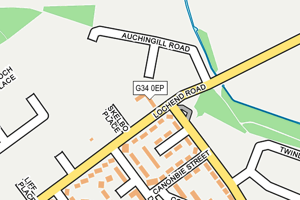 G34 0EP map - OS OpenMap – Local (Ordnance Survey) G34 0EP map - OS OpenMap – Local (Ordnance Survey)