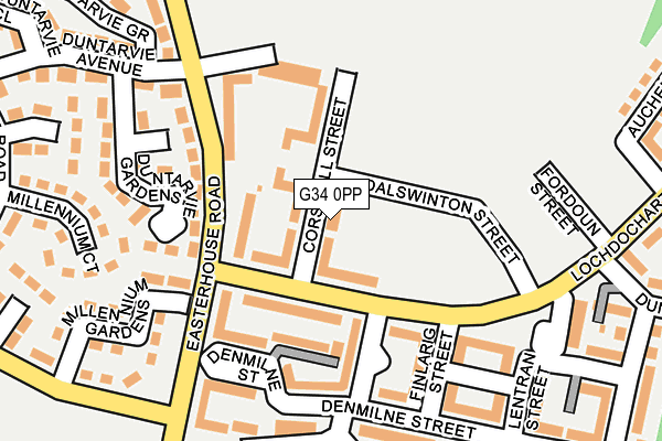 G34 0PP map - OS OpenMap – Local (Ordnance Survey) G34 0PP map - OS OpenMap – Local (Ordnance Survey)