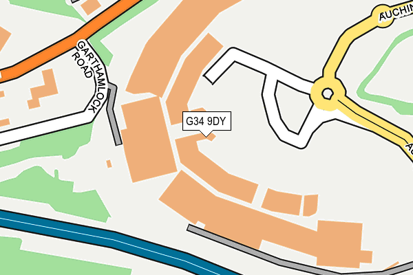 G34 9DY map - OS OpenMap – Local (Ordnance Survey) G34 9DY map - OS OpenMap – Local (Ordnance Survey)