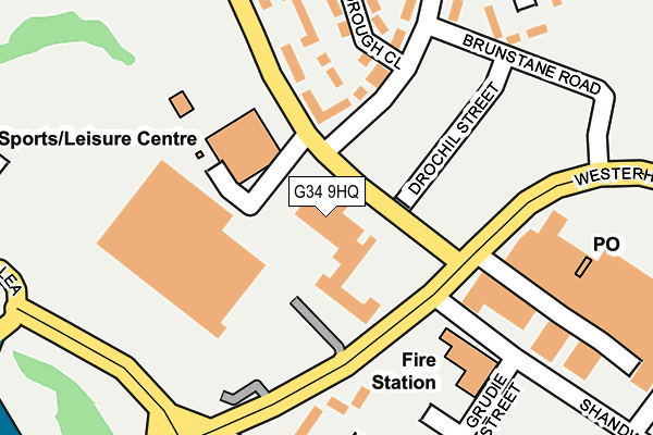 G34 9HQ map - OS OpenMap – Local (Ordnance Survey) G34 9HQ map - OS OpenMap – Local (Ordnance Survey)