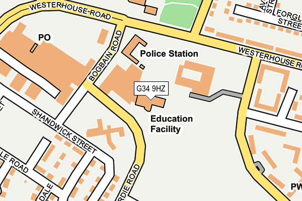 G34 9HZ map - OS OpenMap – Local (Ordnance Survey) G34 9HZ map - OS OpenMap – Local (Ordnance Survey)