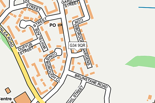 G34 9QR map - OS OpenMap – Local (Ordnance Survey) G34 9QR map - OS OpenMap – Local (Ordnance Survey)