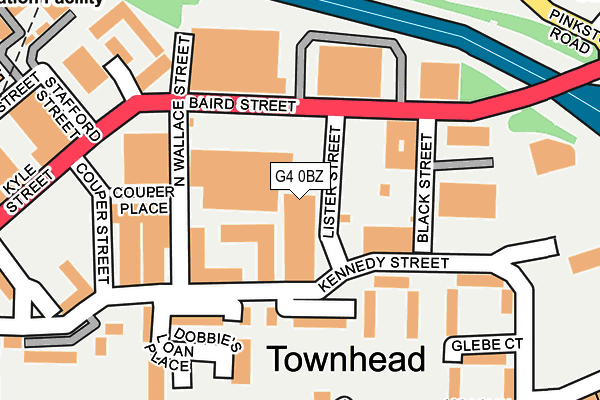 G4 0BZ map - OS OpenMap – Local (Ordnance Survey) G4 0BZ map - OS OpenMap – Local (Ordnance Survey)
