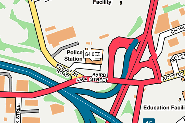 G4 0EZ map - OS OpenMap – Local (Ordnance Survey) G4 0EZ map - OS OpenMap – Local (Ordnance Survey)