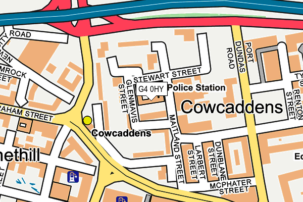 G4 0HY map - OS OpenMap – Local (Ordnance Survey) G4 0HY map - OS OpenMap – Local (Ordnance Survey)