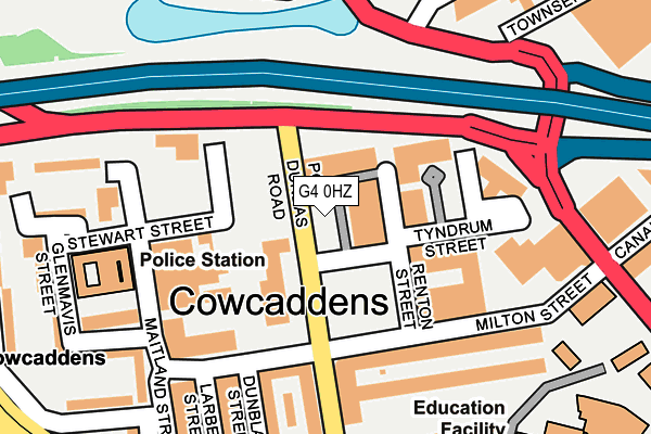 G4 0HZ map - OS OpenMap – Local (Ordnance Survey) G4 0HZ map - OS OpenMap – Local (Ordnance Survey)