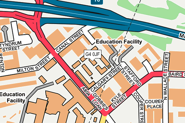 G4 0JF map - OS OpenMap – Local (Ordnance Survey) G4 0JF map - OS OpenMap – Local (Ordnance Survey)