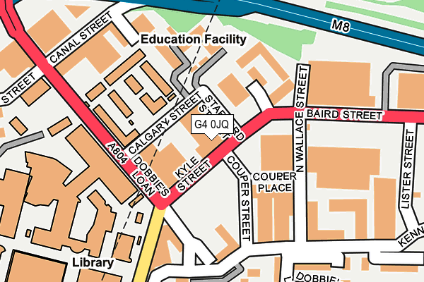 G4 0JQ map - OS OpenMap – Local (Ordnance Survey) G4 0JQ map - OS OpenMap – Local (Ordnance Survey)
