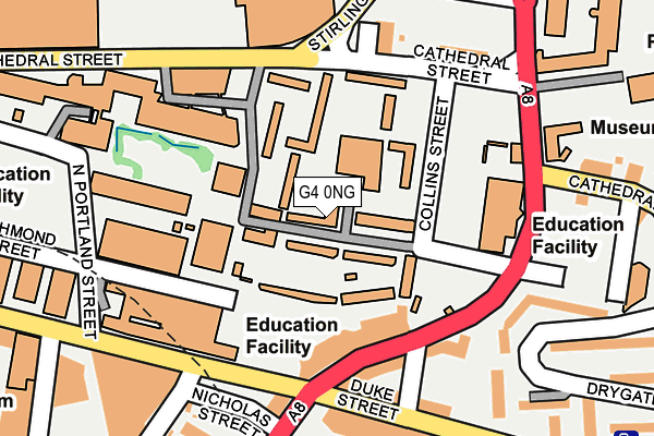 G4 0NG map - OS OpenMap – Local (Ordnance Survey) G4 0NG map - OS OpenMap – Local (Ordnance Survey)