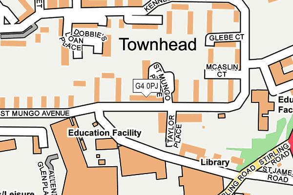 G4 0PJ map - OS OpenMap – Local (Ordnance Survey) G4 0PJ map - OS OpenMap – Local (Ordnance Survey)