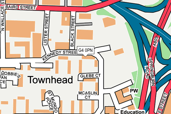 G4 0PN map - OS OpenMap – Local (Ordnance Survey) G4 0PN map - OS OpenMap – Local (Ordnance Survey)