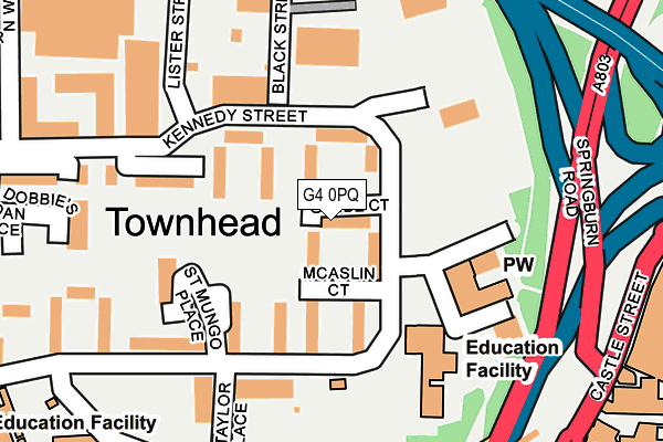 G4 0PQ map - OS OpenMap – Local (Ordnance Survey) G4 0PQ map - OS OpenMap – Local (Ordnance Survey)