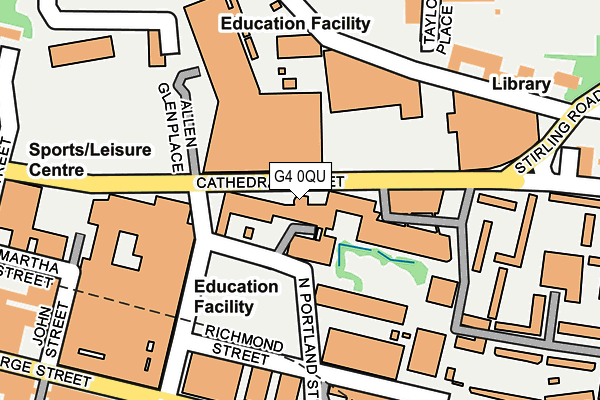 G4 0QU map - OS OpenMap – Local (Ordnance Survey) G4 0QU map - OS OpenMap – Local (Ordnance Survey)