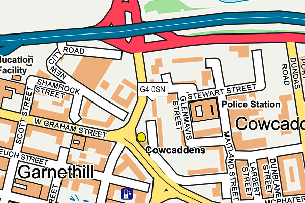 G4 0SN map - OS OpenMap – Local (Ordnance Survey) G4 0SN map - OS OpenMap – Local (Ordnance Survey)
