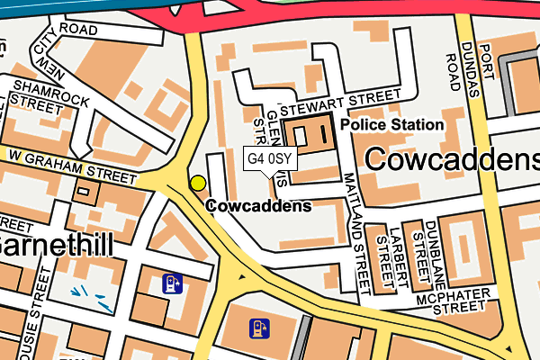 G4 0SY map - OS OpenMap – Local (Ordnance Survey) G4 0SY map - OS OpenMap – Local (Ordnance Survey)