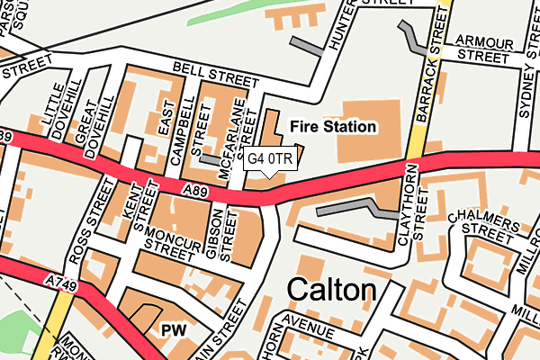 G4 0TR map - OS OpenMap – Local (Ordnance Survey) G4 0TR map - OS OpenMap – Local (Ordnance Survey)