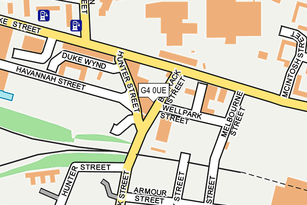 G4 0UE map - OS OpenMap – Local (Ordnance Survey) G4 0UE map - OS OpenMap – Local (Ordnance Survey)