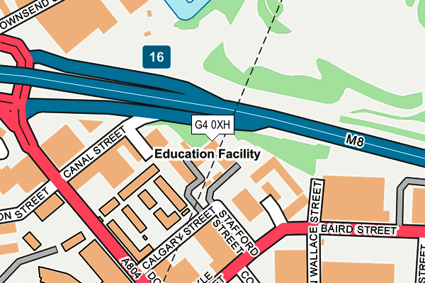 G4 0XH map - OS OpenMap – Local (Ordnance Survey) G4 0XH map - OS OpenMap – Local (Ordnance Survey)