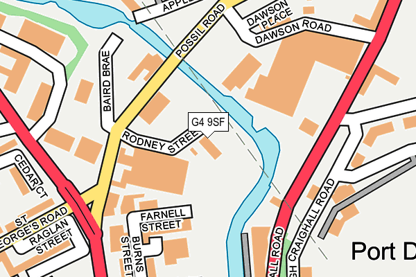 G4 9SF map - OS OpenMap – Local (Ordnance Survey) G4 9SF map - OS OpenMap – Local (Ordnance Survey)
