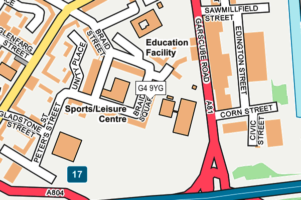 G4 9YG map - OS OpenMap – Local (Ordnance Survey) G4 9YG map - OS OpenMap – Local (Ordnance Survey)