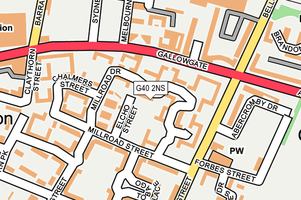 G40 2NS map - OS OpenMap – Local (Ordnance Survey) G40 2NS map - OS OpenMap – Local (Ordnance Survey)