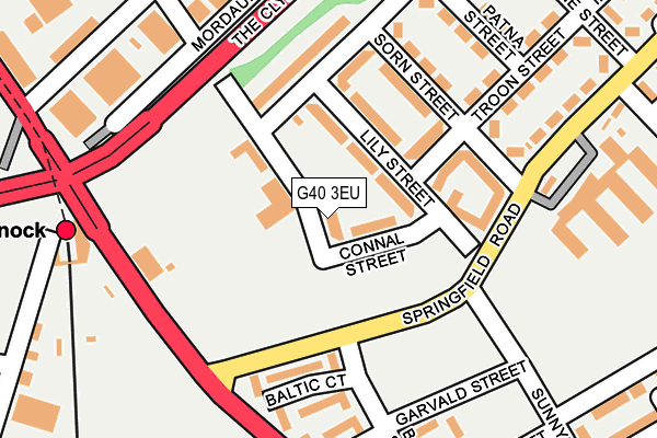 G40 3EU map - OS OpenMap – Local (Ordnance Survey) G40 3EU map - OS OpenMap – Local (Ordnance Survey)