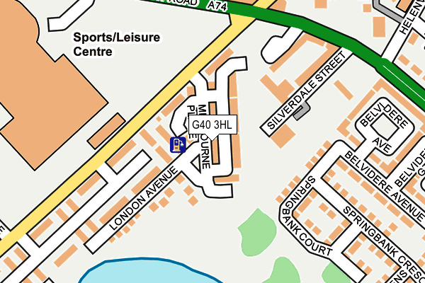 G40 3HL map - OS OpenMap – Local (Ordnance Survey) G40 3HL map - OS OpenMap – Local (Ordnance Survey)