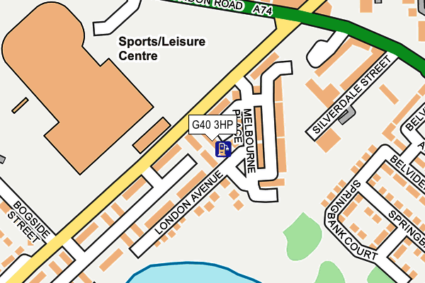 G40 3HP map - OS OpenMap – Local (Ordnance Survey) G40 3HP map - OS OpenMap – Local (Ordnance Survey)