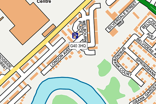 G40 3HQ map - OS OpenMap – Local (Ordnance Survey) G40 3HQ map - OS OpenMap – Local (Ordnance Survey)